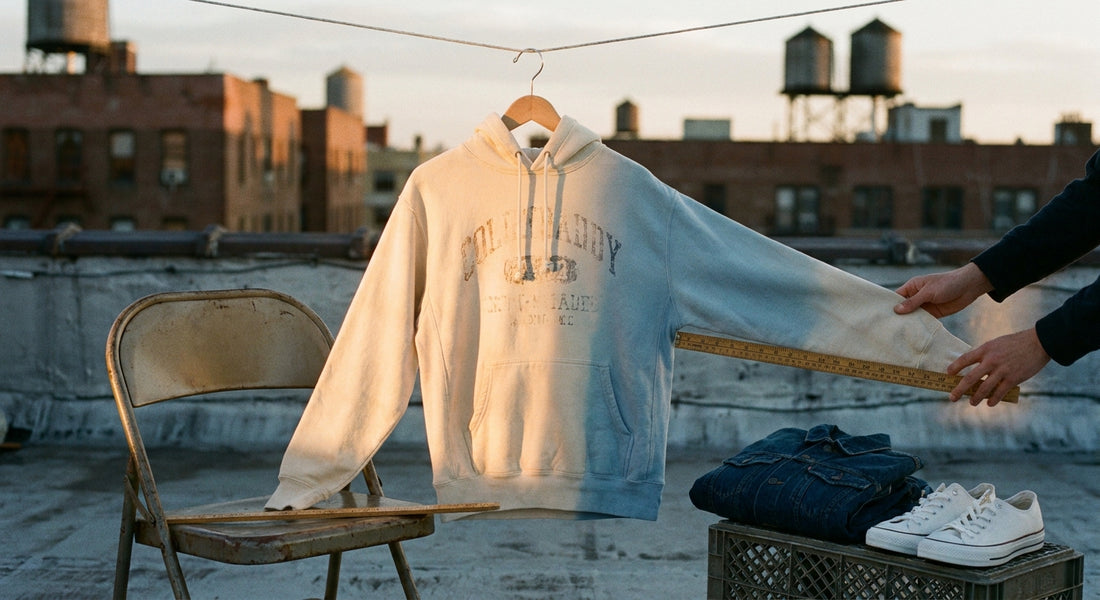 Hoodie in der Sonne trocknen: Gute Idee oder riskant? (Farbe, Print & Einlaufen)